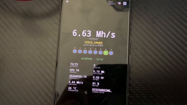Google Pixel 7 Verus Mining 