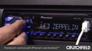 Pioneer MVH X360BT Display and Controls