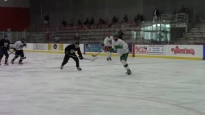 Devin Lowe at USHL Lincoln Stars Main Camp - Game 2, Shift 1