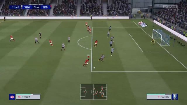 Шеффилд Уенсдей - Спартак 42 тур Чемпионшип лиги Англии по футболу FIFA 21 PS5