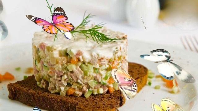 Салат "Столичный" классический рецепт, сегодня в кулинарной лавке. 
#кулинариярядом
#салаты
#оливье
