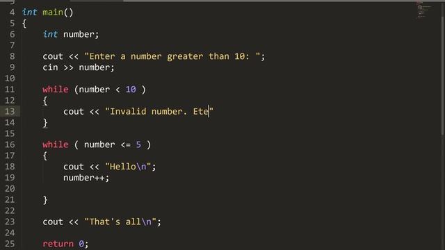 52 - Example code - Uses of loops in programming