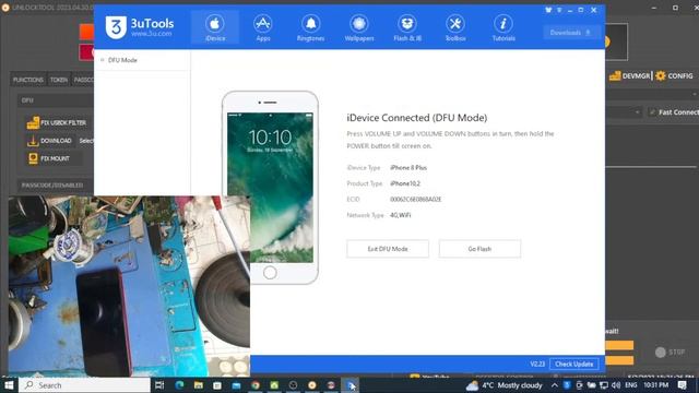 how to iphone 8 plus bypass 16.4 Iphone 8 plus 16.4.1 iCloud bypass No Change Serial Unlock