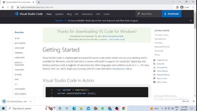 How To Install VS Code In Windows | Install Visual Studio Code For Free