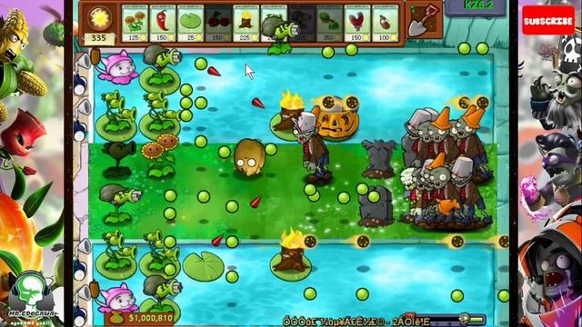 SURVIVAL POOL  VERY HARD  PLANTS VS ZOMBIES PC MOD  KZ   LINK DOWNLOAD NO CHEAT