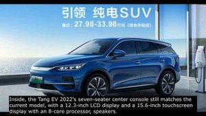 BYD Tang EV SUV 2022 Review,BYD Tang EV 2022 Price,BYD Tang EV 2022 Spec,BYD Tang EV 2022,