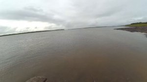 Рыбалка со спиннингом на севере.