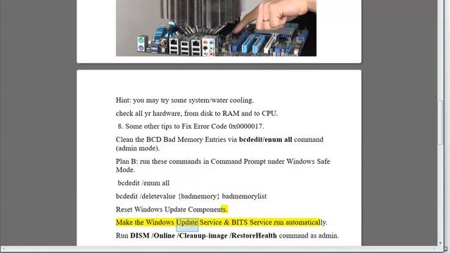 Fix BSoD/blue error code 0x00000016/0x00000017 on Windows смотреть онлайн
