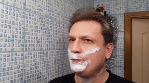 RazoRock German 37 Slant, YAQI, Varesino Manna Di Sicilia, Feather, Бритьё