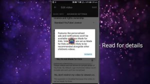 (Important Update) Set Your Videos As Not Made For Kids on Mobile | COPPA YouTube Update