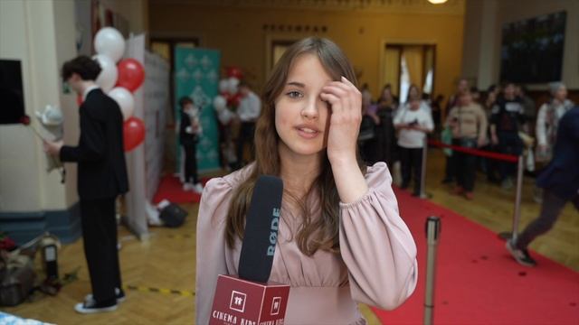 Ксения Капцова на VII Международном кинофестивале Синема Кидс