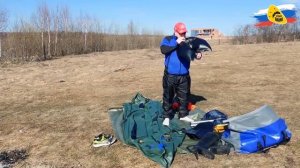 Подробный видеообзор #пакрафта Спутник-2. #Комплектация лодки