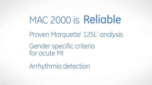 GE Healthcare - MAC 2000: Emita un Diagnóstico Preciso, Rápido e Intuitivo смотреть онлайн