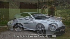 #5501. Aston Martin V12 Vantage Titanium Silver 2009 (очень классно)