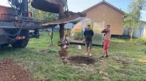 Бурение колодцев машиной Андреев Матвей в прямом эфире