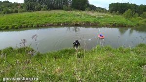 Полчаса под водой без акваланга! Первый коп!