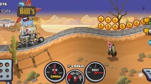 HILL CLIMB RACING 2 Долина в пустыне Лунный модуль 3373м