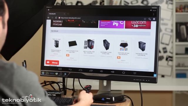 DARK Evobox 4K Dört Çekirdekli Android Media Center Mini PC