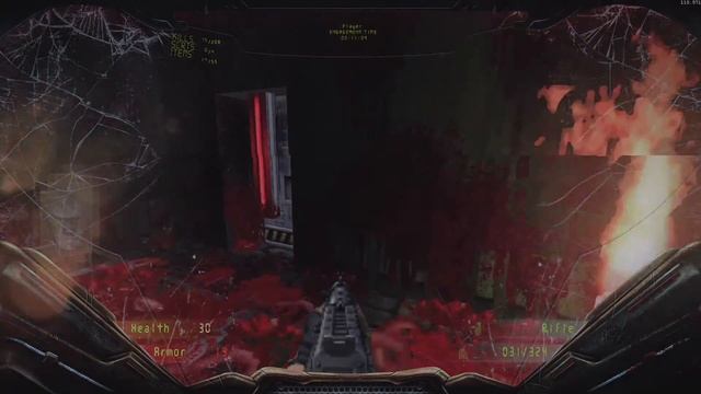 Brutal Doom II: Hellbound Прохождение #MAP9 Disposal Facility