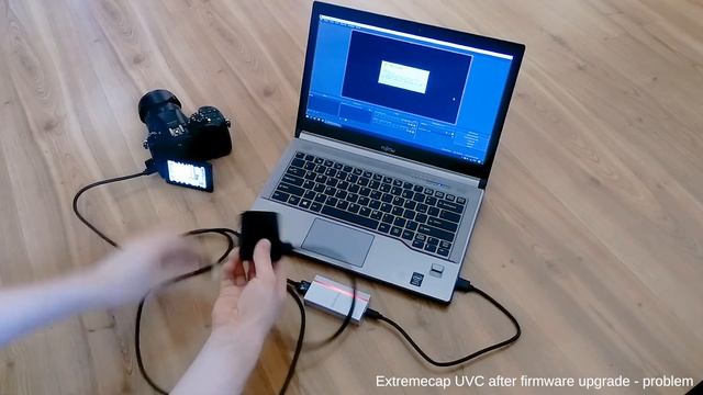 Problem with Avermedia Extremecap UVC BU110 + Panasonic GH4R смотреть онлайн