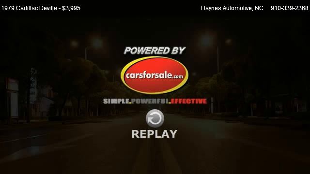 1979 Cadillac Deville - for sale in Fayetteville, NC 28303 смотреть онлайн
