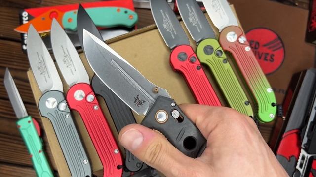 Реплика на лимитку ножа Benchmade Mini Adamas в карбоне - обзор!