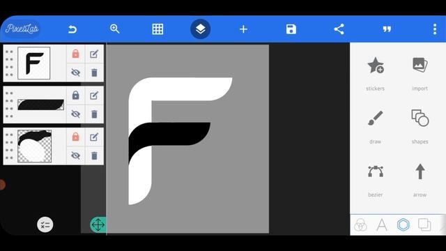 Pixellab Tutorial  - Modern Logo Design Tutorial on Android Pixellab