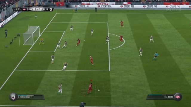 Спартак(Москва) - Рубин(Казань) FIFA18 (8 тур Российской Футбольной Премьер Лиги 2 сезон)