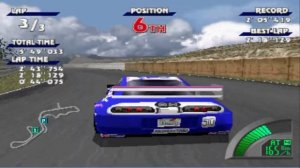 JGTC [All Japan GT Champ] (PS1, 1998) - Preview (720p HD)