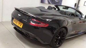 Aston Martin VANQUISH V12 Carbon Black Ed 2dr Volante Touchtronic Auto U12623