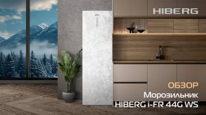 Обзор Морозильника HIBERG I-FR 44G WS