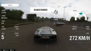 разгон lamborghini.