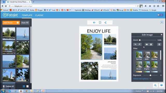Fotojet Online Collage Maker Review смотреть онлайн