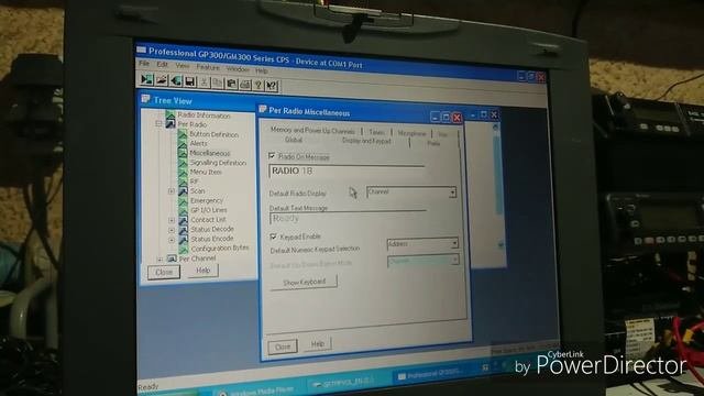 Motorola GM360 programming