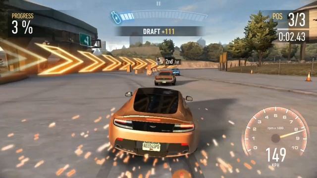 Need for Speed No Limits Blackridge Breakout Aston Martin V12 Vantage Day 6 Event 5 смотреть онлайн