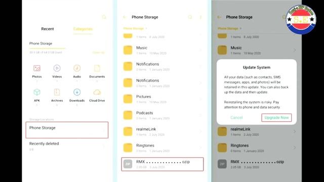 Realme 33i Android 10 To Android 9 Downgrade  Realme  33i Realme Ui To Android 9 Downgrade Tips