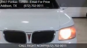 2007 Pontiac Torrent Base 4dr SUV for sale in Addison, TX 75