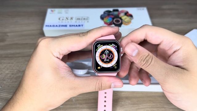 Veja como CONFIGURAR o IWO GS8 MINI modelo de 41mm, UNBOXING completo e também veja como carregar смотреть онлайн