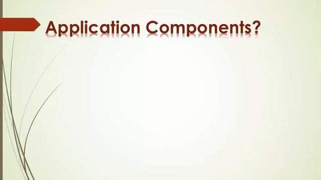 Lecture 1 Part B Android Architecture and Its Components