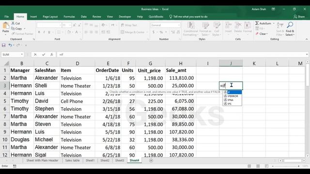 Lec 52 Excel Course | IF ERROR Function | How to handle error messages in excel