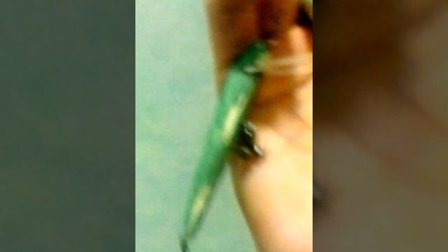 эксперимент. обкатка самодельного воблера с разными лопастями. смотреть онлайн