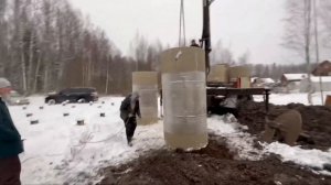 Сдан колодец 16 колец в снт Лесное Марков лес