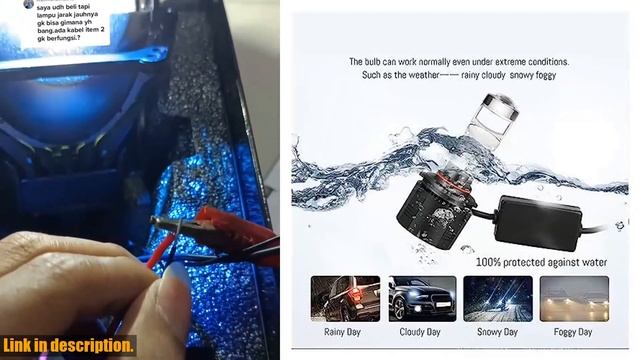 Buy Biled | H4 LED Projector 60000LM 160W H7 H11 H8 H9 Car Headlight Bulbs 9005 9006 HB3 HB4 9012 B смотреть онлайн