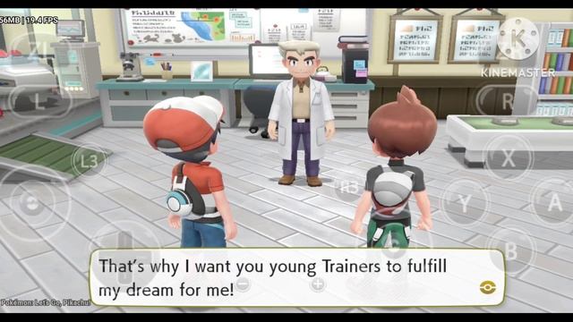 pokemon lets go pikachu game on mobile in egg ns emulator part 1