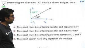 JEE: Alternating Current DPP 2 | Phasor | Reactance | Unacademy JEE | JEE Physics | Jayant Nagda