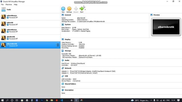 Setting Mikrotik OS menggunakan Virtual Box dan Winbox смотреть онлайн