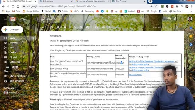 After Play Store Console Account terminated 2020 смотреть онлайн