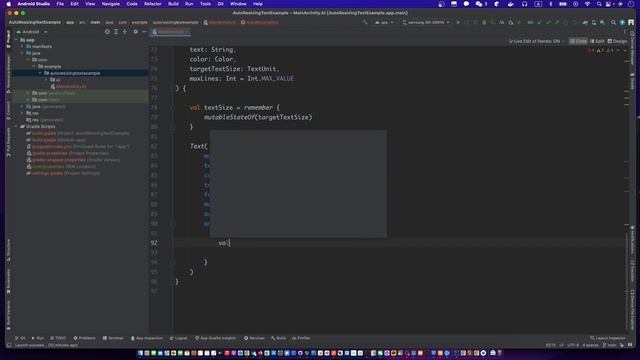 jetpack compose auto resizing text | android compose auto resizing text | compose auto resizing tex смотреть онлайн