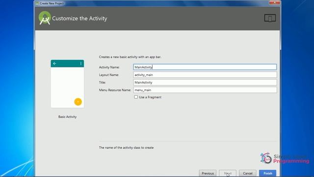 Create First Android App