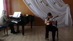 Садкова Виктория, 13 лет, Ю Давидович Пьеса на две русские темы